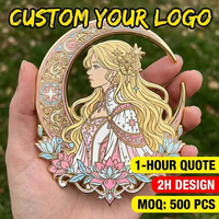 Fabricant de broches à revers de Zhongshan, broches émaillées personnalisées, badges métalliques en gros, badges logo, broches émaillées souples et dures personnalisées sur le thème de l'anime et des dessins animés