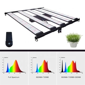 ไฟปลูกพืชแบบ LED สเปกตรัมเต็ม 480W & 600W ยี่ห้อ <span class=keywords><strong>SANAN</strong></span> แถบ LED 660nm IR UV ตัวเรือนอะลูมิเนียม รับประกัน 5 ปี สำหรับการปลูกพืชแบบไฮโดรโปนิกส์และระยะออกดอก - Product Image 3