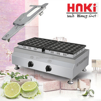 Gaufrier Commercial à Gaz en Acier Inoxydable Kolice, 220/110V, Garantie 1 An, Utilisation Domestique et Professionnelle, Nouveau, 6kg, Design Compact