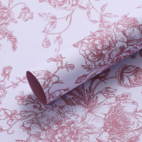 Papier d'emballage pour fleurs coréen, papier d'emballage de luxe pour bouquets, papier d'emballage imperméable, matériel d'emballage pour fleurs