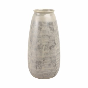 Vaso in ceramica smaltata effetto marmo artigianale, vaso per fiori testurizzato per soggiorno, decorazione per la casa, camera da letto, esposizione su tavolo - Product Image 3