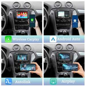 Boîtier décodeur Linux Viknav pour Ford Fusion Mondeo 2012-2015, CarPlay sans fil, Android Auto, navigation GPS, écran tactile d'origine de la voiture - Product Image 3