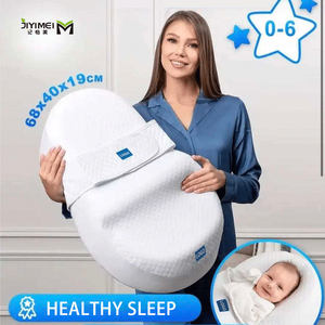 Matelas à langer imperméable pour bébé, antidérapant, lavable, avec sangle de sécurité, oreiller de lit - Product Image 1