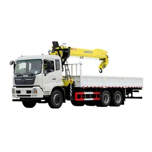 High Quality CLW 4x2 6.3 Ton Truck Mounted Telescopic Arm <b>Crane</b> 8 Ton 10 Ton <b>Cranes</b> Truck for Sale - Product Image 1