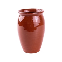 Logo personnalisé tasses mates faites à la main tasses de tequila en argile rouge pots en terre cuite tasses en terre cuite