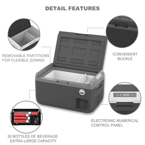 Nevera Portátil para Auto, <span class=keywords><strong>Congelador</strong></span> para Auto, <span class=keywords><strong>Mini</strong></span> Refrigerador con Compresor, Gran Venta, <span class=keywords><strong>30</strong></span> <span class=keywords><strong>Litros</strong></span>, 12v - Product Image 3