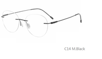 Kacamata Optik Tanpa Bingkai Titanium Grosir, Bingkai Titanium Bulat