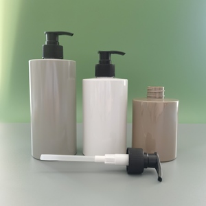 Bouteilles noires personnalisées OEM de 100 ml, 150 ml, 200 ml, 250 ml, 300 ml, 400 ml, 500 ml pour lotion avec pompe, produits et emballages en <span class=keywords><strong>plastique</strong></span> - Product Image 3