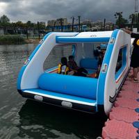 Nouveau design 2026 : Bateau électrique gonflable, bateau-maison gonflable, petit yacht de luxe gonflable à vendre