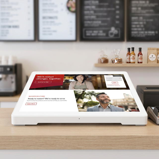 OEM Factory 10.1 Inch Android 14 Customer Feedback Tablet 10-Point Capacitive Touch Screen Built-In Wi-Fi for Retail Restaurant