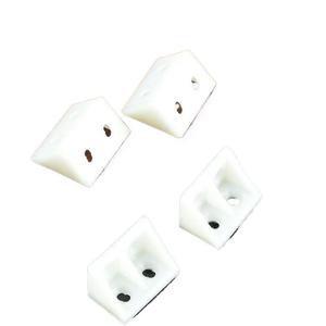 Connecteurs d'angle en plastique blancs à 90 degrés, durables, pour supports d'étagères de meubles - Product Image 1