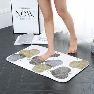 Diseños personalizados de espuma suave de 75*45 CM, alfombrilla de baño con estampado absorbente de agua y respaldo de PVC, características antideslizantes para uso doméstico y hotelero - Product Image 2