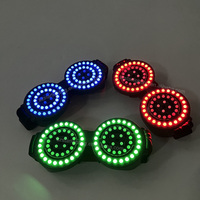 Lunettes LED lumineuses personnalisées de haute qualité fabriquées à Shenzhen pour les festivals de musique, les soirées et les événements.
