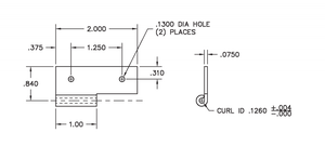 Thép crs1008 nâng ra khỏi bản lề cờ bản lề thép carbon thấp có thể tháo rời bản lề - Product Image 6
