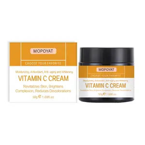 Crema all'ingrosso di vitamina C MOPOYAT crema Anti-invecchiamento schiarente avanzata per macchie di età, macchie scure sul viso