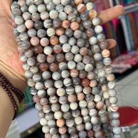 10mm cristal naturel pierre précieuse ronde laiteuse Botswana Agate perles en vrac pour la fabrication de bijoux à bricoler soi-même