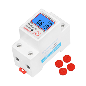 Sinotimer DDS6619-012 2P thiết lập lại đa chức năng năng năng lượng mét 230V 5(80) một Din Rail mout IEC chứng nhận lớp <span class=keywords><strong>1</strong></span>.0, vỏ màu trắng - Product Image 2