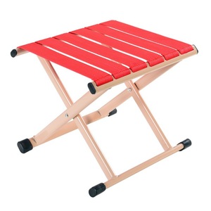 Chaise de camping pliante portable, tabouret de pêche d'extérieur rectangulaire en métal 30cm/35cm/40cm, style moderne et simple - Product Image 3