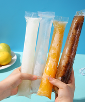 Personnalisé Imprimé Mat Transparent En Plastique Biodégradable Ziplock Sac D'emballage De Popsicle En Gros
