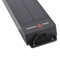 Dispositivo de Rastreo GPS/Beidou/4G LTE Impermeable de 10000mAh, Rastreador GPS Magnético Inalámbrico para Contenedores de Carga con Alarma de Detección de Caída de Agua