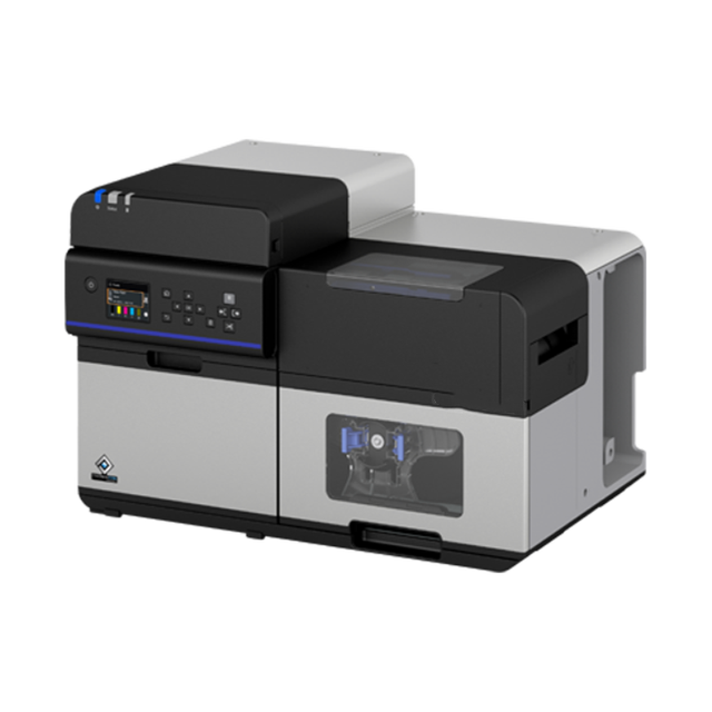 C8000 CISS Waterbased ink High-speed label tag printer Industrial grade pigment ink roll to roll fast color label printer