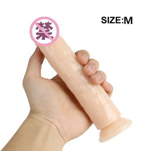 S <span class=keywords><strong>M</strong></span> L XL Große Größe TPE Weiches Gefühl Erwachsenen-Sexspielzeug Pussy-Massagegerät Dildo - Product Image 6