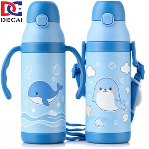 Película de Transferencia de Calor con Patrón de Ballena Personalizado Impresa en Botellas de Plástico - Product Image 3