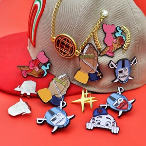 Pin Topi Gaya Baru Kerajinan Logam Meksiko Pin Kerah Topi Lencana Pin Enamel Lunak Keras Kustom - Product Image 1