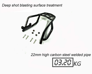 Portaequipajes de Motocicleta de Acero al Carbono BHB, Soporte para Caja Trasera, Soporte para Baúl, para <span class=keywords><strong>KTM</strong></span> DUKE 390 250 - Product Image 3