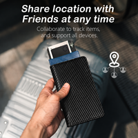 Traceur de cartes avec alarme sonore 100 dB, étanche IP6X, pour Android, localisateur d'objets en plastique pour bureau et maison