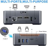 Mini PC GK3 Plus al por Mayor, Intel N100 N95 N150, 8GB 16GB DDR4, 256GB 512GB SSD, Windows 11 OEM, Mini Computadora de Escritorio