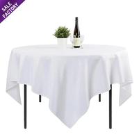 Nappe Jacquard damassée Banquet Restaurant maison fête mariage rectangulaire église blanc couverture de Table tissu pour mariage