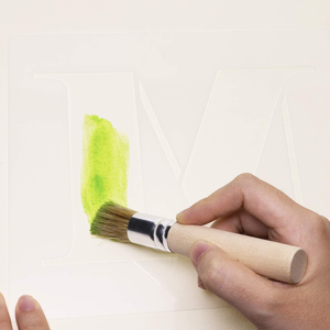 Set <span class=keywords><strong>de</strong></span> 3 pinceaux à pochoir en bois pour <span class=keywords><strong>peinture</strong></span> acrylique à l'<span class=keywords><strong>huile</strong></span> et à l'aquarelle sur mur ou papier en bois. - Product Image 3