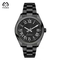 Caja de Reloj Personalizada de Fibra de Carbono Negra de Calidad 3A de 36 mm y 41 mm, Cristal de Zafiro Luminoso, Reloj de Movimiento Automático para Hombre