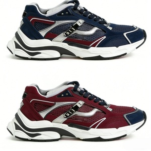 Baskets Chunky Personnalisées pour Hommes – Chaussures Décontractées en Maille de Haute Qualité, Faible MOQ, Marque Privée, Logo Personnalisé – 1 Paire de Baskets Homme de Haute Qualité - Product Image 3