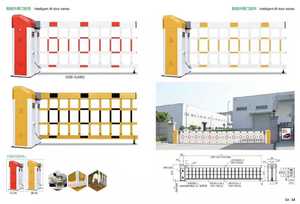 Airdrop Cổng Chất Lượng Cao Kiểm Soát Truy Cập Trong Không Khí Hàng Rào Cổng Nhập Hệ Thống Đỗ Xe Thông Minh Trong Không Khí Tự Động Giao Thông Chặn - Product Image 6