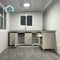 Casa Maison modulaire de luxe portable préfabriquée en conteneur pliant 20 pieds 40 pieds extensible 2-3 chambres à coucher, villa, hôtel, boutique, appartement