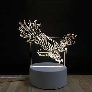 French Bulldog Night Light 3D Illusion Table <strong>Lamp</strong> World Puppy <strong>Dog</strong> Single Color Button Switch Table Desk Decoration <strong>Lamp</strong> - Product Image 5