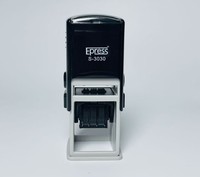 Machine à tamponner les dates à usage général S-3030D, tampon encreur personnalisé pour bureau/personnel, avec logo sur mesure et tampon encreur en caoutchouc