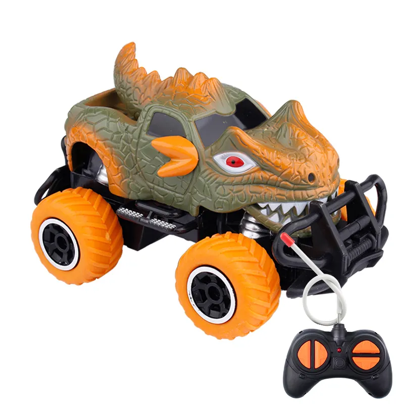 1:43 di alta qualità RC dinosauro auto smart per bambini telecomando camion ad alta velocità da corsa mostro giocattoli auto controllo radio veicolo