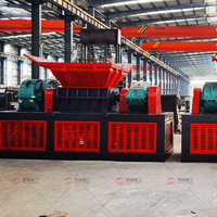 Machine à déchiqueter les textiles, les vêtements usagés, le cuir usagé, les tissus usagés, machine à déchiqueter à double arbre