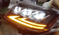 Phare projecteur à LED pour 2012 2013 2014 2015 Toyota Hilux Vigo w/ LED Sequential Turn Light Headlight Front Lights