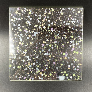 3MM <span class=keywords><strong>5MM</strong></span> 8MM diverses poudre d'oignon irrégulière <span class=keywords><strong>plaque</strong></span> acrylique paillettes colorées plexiglas porte-clés coloré ornements de bureau suspendus - Product Image 2