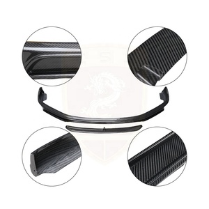 Diffusore Anteriore in Fibra di Carbonio Stile Te-chart di Qualità Superiore per Porsche <span class=keywords><strong>911</strong></span> 992 SD - Product Image 3