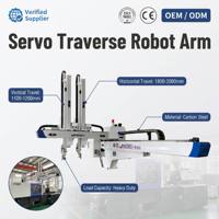 Robot Gantry Xyz, bras robotique industriel, manipulateur multi-axes 5 axes, moulage complexe de plastique, 2000x1800x540 mm, portée de travail 20 kg