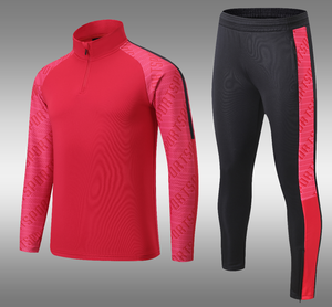 Abbigliamento Fitness collant a due pezzi da uomo manica lunga allenamento sportivo tuta da corsa ad alta elasticità asciutta - Product Image 2