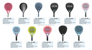 Raquetas de Pá<span class=keywords><strong>del</strong></span> Profesionales de Fibra de Carbono de Primera Calidad 2026, Raqueta de <span class=keywords><strong>Tenis</strong></span> de Marca Personalizada, Directamente <span class=keywords><strong>del</strong></span> Fabricante en China - Product Image 5