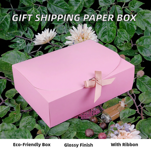 Caja de Embalaje de Cartón Corrugado Plegable Resistente y Reciclable de Bajo Precio OEM para Velas, Carteras, Pasteles, Chocolate, Envío, con Laminación Brillante - Product Image 2