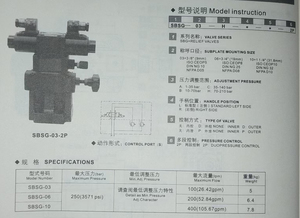 SOLENOID ONTLASTINGSVENTIËN SBSG-03/06/10-L/R-2PN-DC24V/AC110V/AC220V - Product Image 4