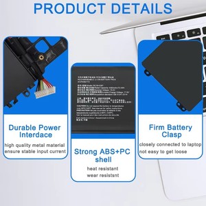 Batería para Portátil RC30-0287 Compatible con <span class=keywords><strong>Razer</strong></span> <span class=keywords><strong>Blade</strong></span> Pro <span class=keywords><strong>17</strong></span> 2019 2020 RZ09-0287 RZ09-02876 RZ09-02877 Series 4ICP4/62/115 70.5Wh - Product Image 3